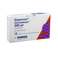 Ospamox 500mg comp. film. N12