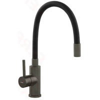 Смеситель кухонный Ferro Zumba BZA4BSSGM (chiuveta plus) gun metal