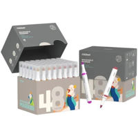 Набор для творчества Mideer MD4168 Set carioci lavabile, 48 culori