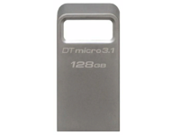 128GB USB3.2 Flash Drive Kingston DataTravaler Micro "DTMC3G2", Ultra-small Metal Case (DTMC3G2/128)
