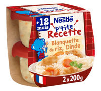 Рис с индейкой Nestle (12 м+)  2 х 200 г