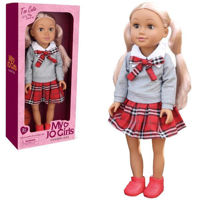 Кукла Essa 2230 Păpușa în uniformă școlară, 45 cm