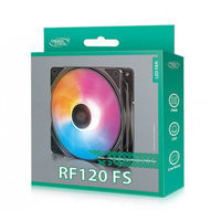 PC Case Fan Deepcool RF120FS, 120x120x25, 27dB, 56.5CFM, 500-15000PM, LED, Hydro Bearing
