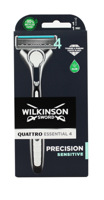 Wilkinson Sword Quattro Essential 4 Sensitive, системная бритва, 4 лезвия