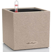 Ghiveci pentru flori Lechuza Canto Stone 14, Sandy Beige