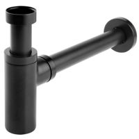 Sifon pentru chiuvetă bucătărie Ferro S282-BL 1 1/4"x32mm Black