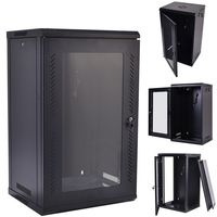 19" 15U Wall Mounted cabinet, AP6415, 600x450x770