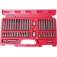 Набор головок, бит, насадок JTC JTC-3933 вставки (биты) TORX, HEX, SPLINE (42 предм.)