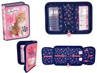 Penar 21X14X3.5cm My Little Friend Kitty, textil, cu 2 buzunare