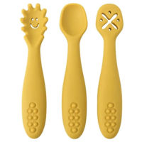 Посуда для кормления Bibipals Silicone Spoons for Kids 0+, 3pcs/set