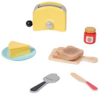 Игрушка ToyMall 6251 Set toaster din lemn
