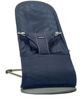 Шезлонг-качалка BabyBjorn Bliss Navy Blue, Mesh