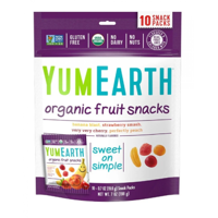 Жевательные конфеты YumEarth Organic & Vegan Fruit Snacks 198 г