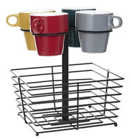 Чашка Promstore 56179 Set de cesti de cafea 4buc 260 ml SG pe suport