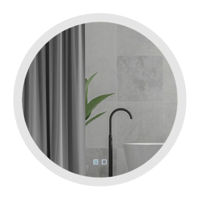 Зеркало для ванной Bayro Gama круглое 800x800 LED touch c подогревом