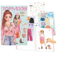 Набор для творчества TOPModel 0413486 Caiet de schite cu autocolante Fashion