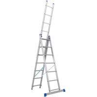 Scară Nex Home Scară Metkas din aluminiu cu trei secțiuni 3x7 (3,93m)