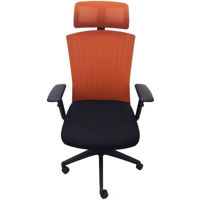 Fotoliu de birou ART ErgoStyle-720S HB orange/black