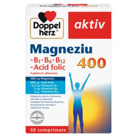Magneziu 400mg+Vit B+Ac.Folic comp. N30 Doppelherz