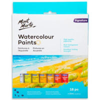Набор для творчества Mont Marte PMHS0137 Set culori acuarela Signature, 18x12ml