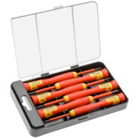 Отвёртка Hoegert Набор 6 отверток с изолированной рукояткой 1000 В HT1S986