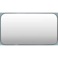 Oglindă baie Bayro Tunis 900x500 в металлической рамке черное