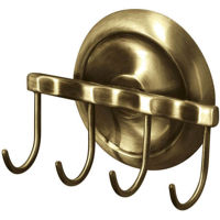 Cârlig baie Bisk 02214 Cuier cu 4 cirlige DECO