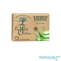 Le Petit Olivier sapun solid cu Aloe Vera 100g N2