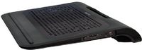 Chieftec CPD-1220T, Cooling Stand, up to 19", Aluminium/Plastic, 2 coolers 120mm, 0~31.8dBA (Turbo 23dBA), USB 2.0, Black, www