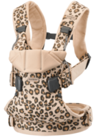 Анатомический рюкзак-кенгуру BabyBjorn One Beige/Leopard
