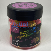 Boilies Dolphin 14 mm 60g vanilie/calmar