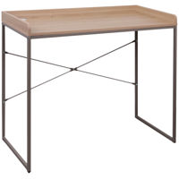 Офисный стол Deco Ergon (90x45x81H) Oak/Grey