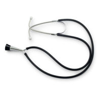 Stetoscop obstretical Little Doctor LD Prof IV, forma de clopot, 2 tuburi, lungime tub 56 cm, Negru/Inox