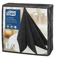 Șervețele de Masă LinStyle, 1str, 39*39, 50/12, Black, Premium