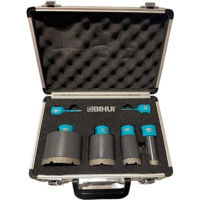 Set de tubulare, bite, duze Bihui DBDFK6 алмаз. коронки M14 6шт Ø6/8/20/35/50/68mm
