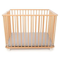 Манеж Premaman PEVFQA-CCC-UNQ Tarc din lemn pliabil cu lac