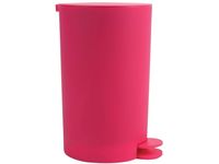 Ведро для мусора с педалью MSV Osaki 3l, пластик, розовое