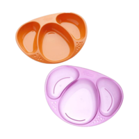 Тарелочка трехсекционная Tommee Tippee (12+ мес.), 2 шт.