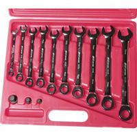 Ключ гаечный JTC JTC-3028 ключи комбинированные с трещоткой, 13 предм.