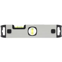 Уровень Hoegert Уровень алюминиевый 23 см (2 пузырька) с вертикальным прицелом HT4M003