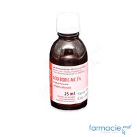 Acid boric solutie 3% 25ml MC