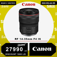 Canon RF 14-35mm F4L IS (DISCOUNT 1600 lei)