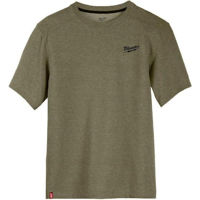 Спецодежда Milwaukee 4932492979 tricou WORKSKIN, miineci scurte, M, verde