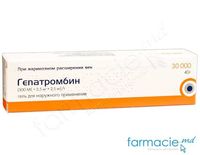 Hepathrombin gel 300 UI + 2,5 mg + 2,5 mg/g  40 g N1