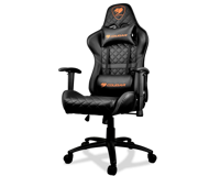 Gaming Chair Cougar HOTROD Black, User max load up to 136kg / height 155-190cm