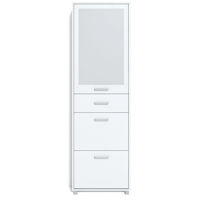 Полка для обуви Fabrik Home №04 Пенал-обувница белый ясень