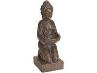 Статуя "Будда на коленях" 42.5cm, керамика, золото