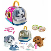 Jucărie de pluș Essa MC-1042 Cățeluș în geantă de transport cu accesorii (în as.)