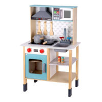 Игрушечная кухня и посуда Tooky Toy TH870 Setul de joacă din lemn Bucătăria, 57328