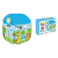 Игровой комплекс для детей New World 995-5001C Игровая палатка Happy Zoo с мячами (50 шт), 190002